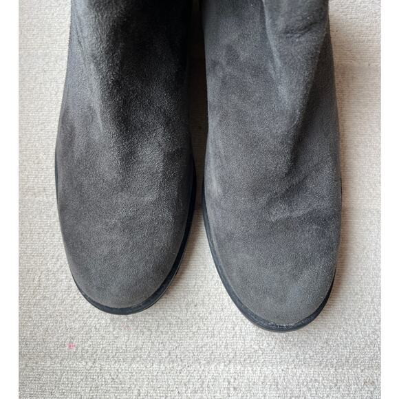 Blondo Velma Over the Knee OTK Gray Suede Boots Size 9.5 Women's - Picture 4 of 10